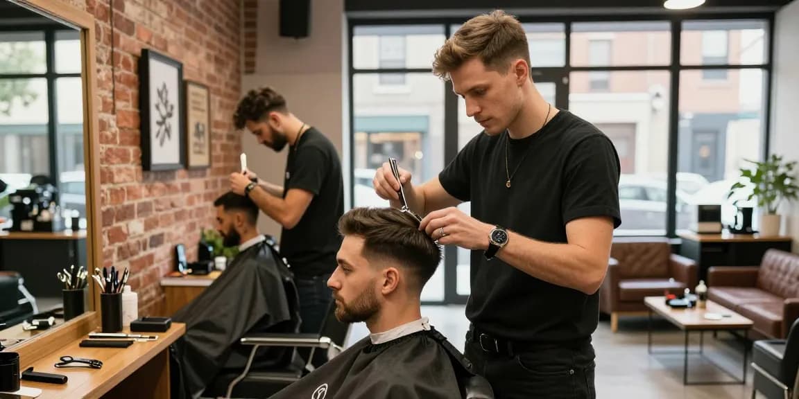 rokok88 login for stylish barbershop grooming experience with skilled barbers and modern decor