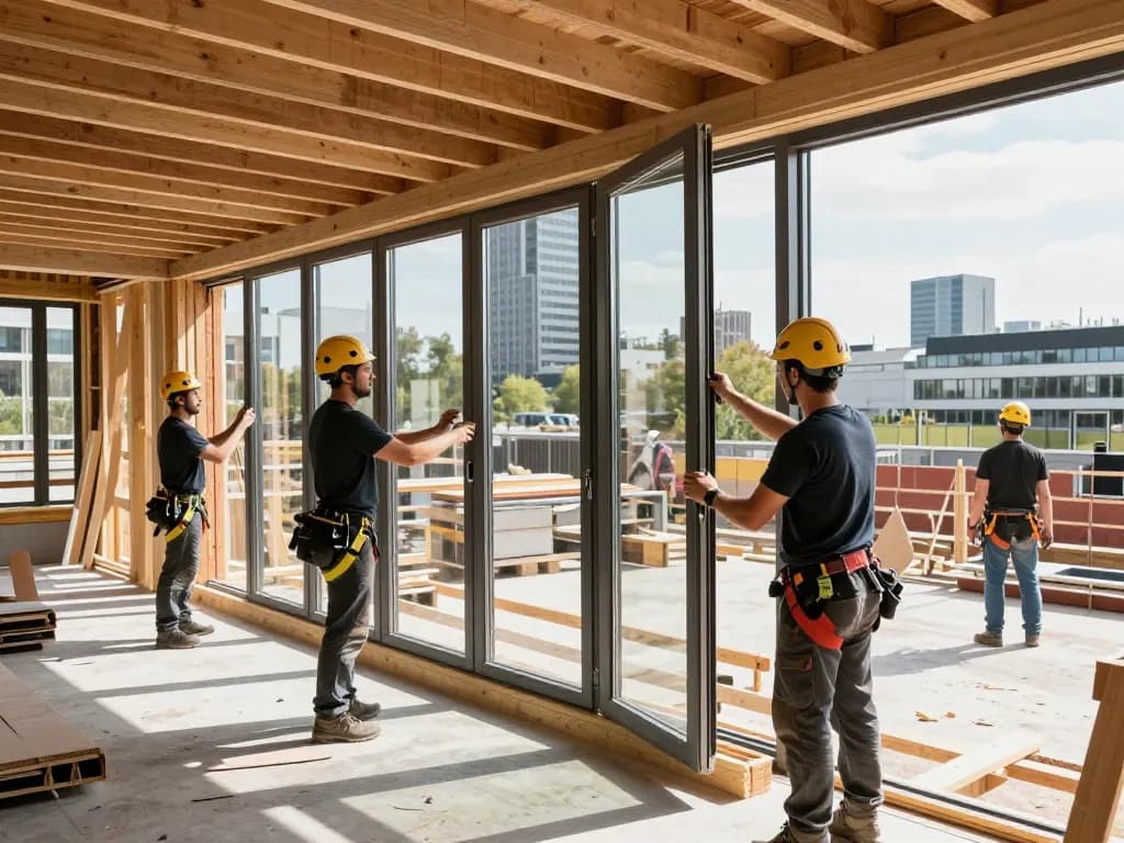 fensterbau düsseldorf Installation von energieeffizienten Fenstern durch erfahrene Handwerker