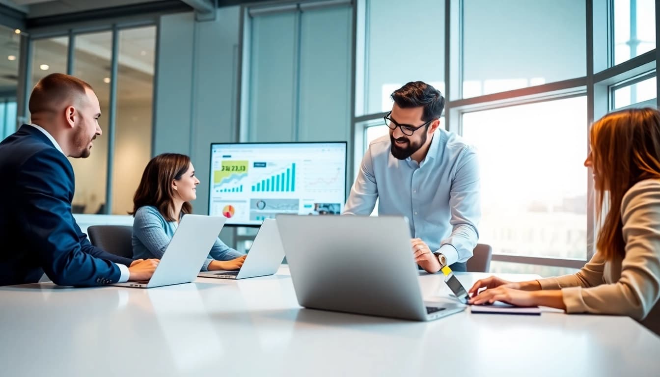 SEO Beratung in einem Meeting mit Klienten zur Optimierung der Internetpräsenz.