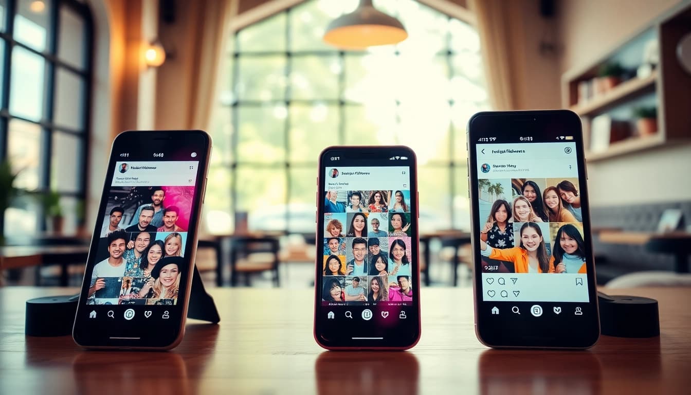 Echte Instagram Follower kaufen: Vielfalt und Engagement in einem modernen Café