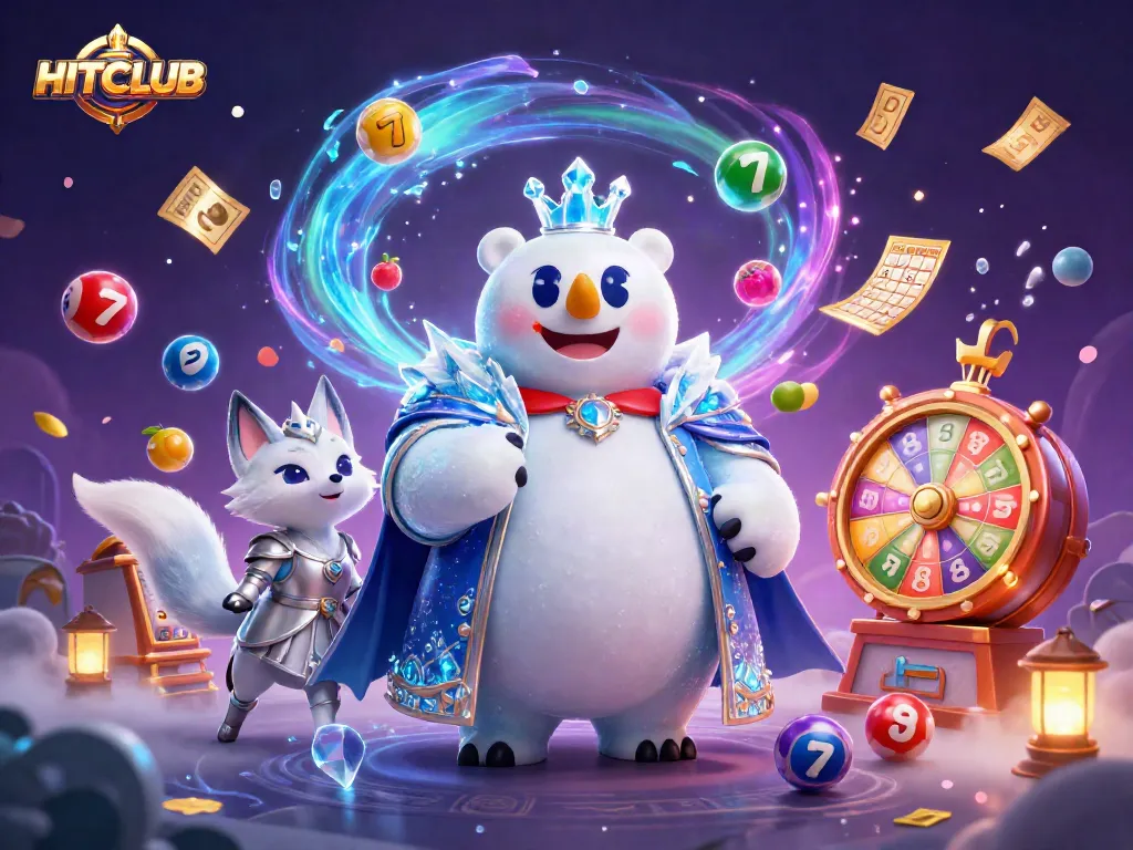 Experience thrilling jackpots at HITCLUB with vibrant slot reels and energetic gameplay elements.