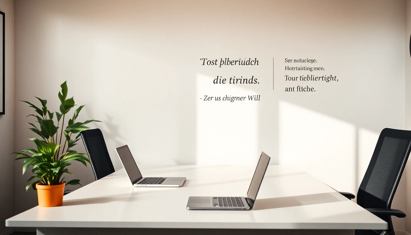 Der Prozess des pflegedienst gründen in einem modernen Büro mit Laptop und Pflanzen zur Förderung der Kreativität.