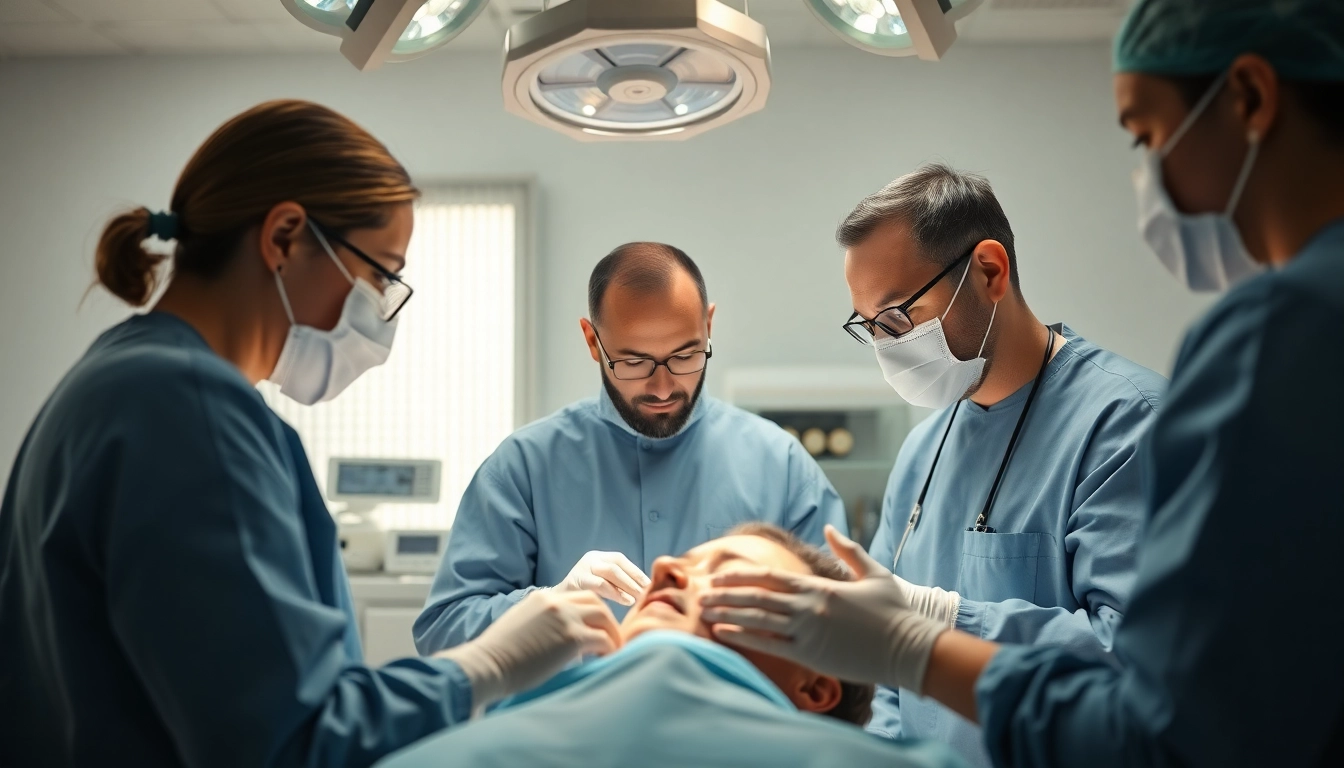 Haartransplantation Türkei kosten bei einem modernen Operationstisch mit erfahrenem Team.