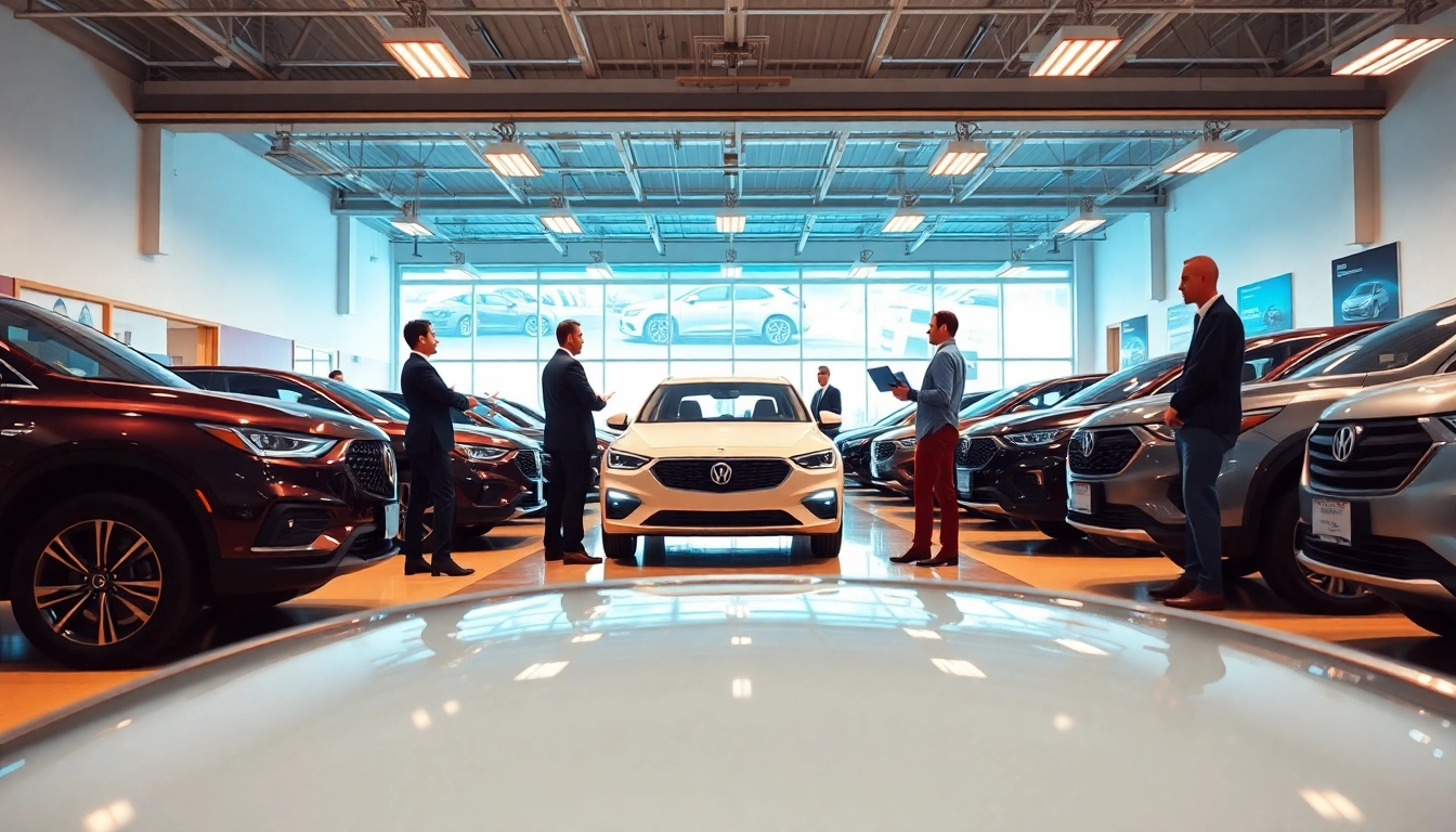 Auto kaufen im modernen Autohaus mit freundlichem Personal und vielfältigen Fahrzeugen.