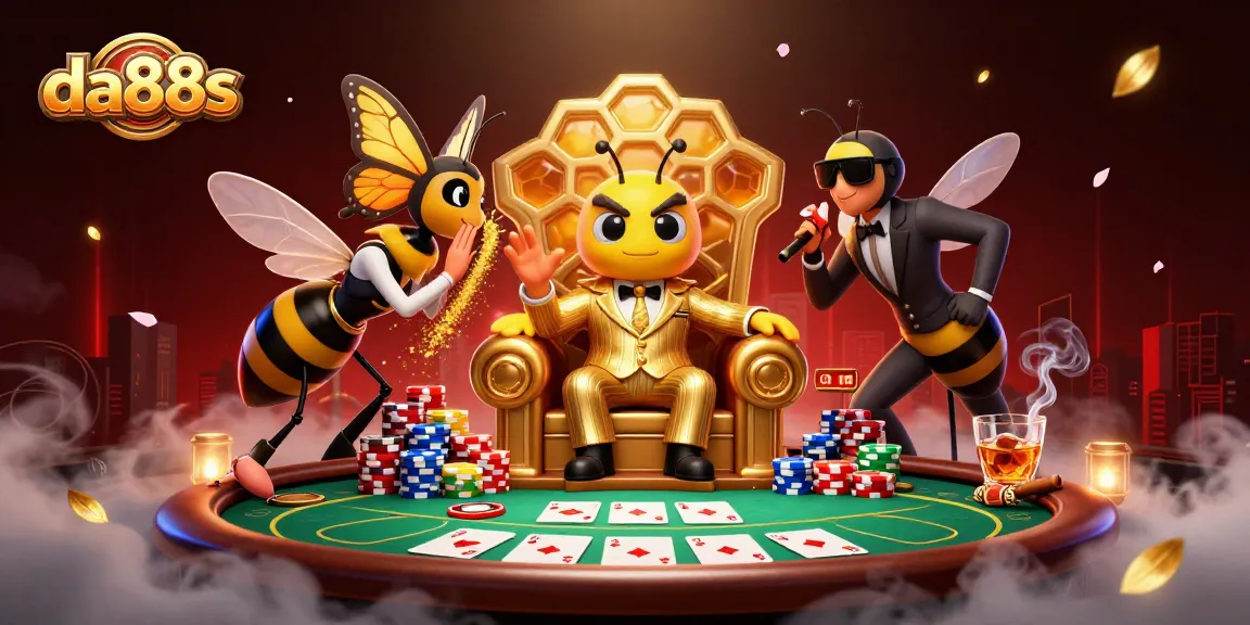 Experience exciting gambling action at da88s with exclusive casino elements in a vibrant scene.