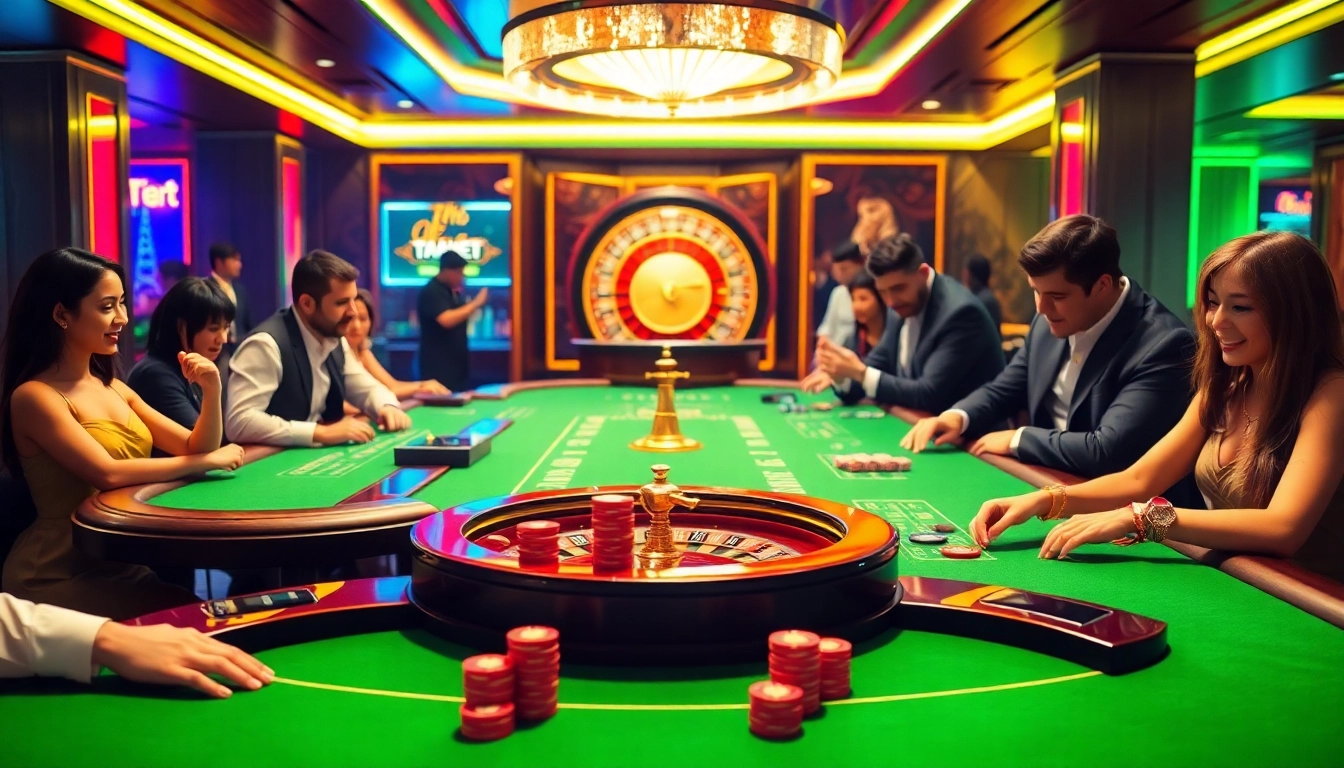 Experience the excitement at Thabet77 with vibrant casino games and enthusiastic players.