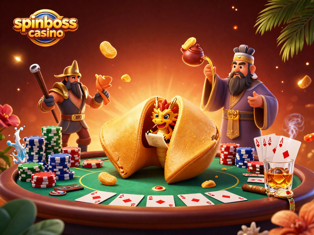 Spinboss Casino: Faszination am Pokertisch mit fantastischen Charakteren und Glücksspiel-Elementen