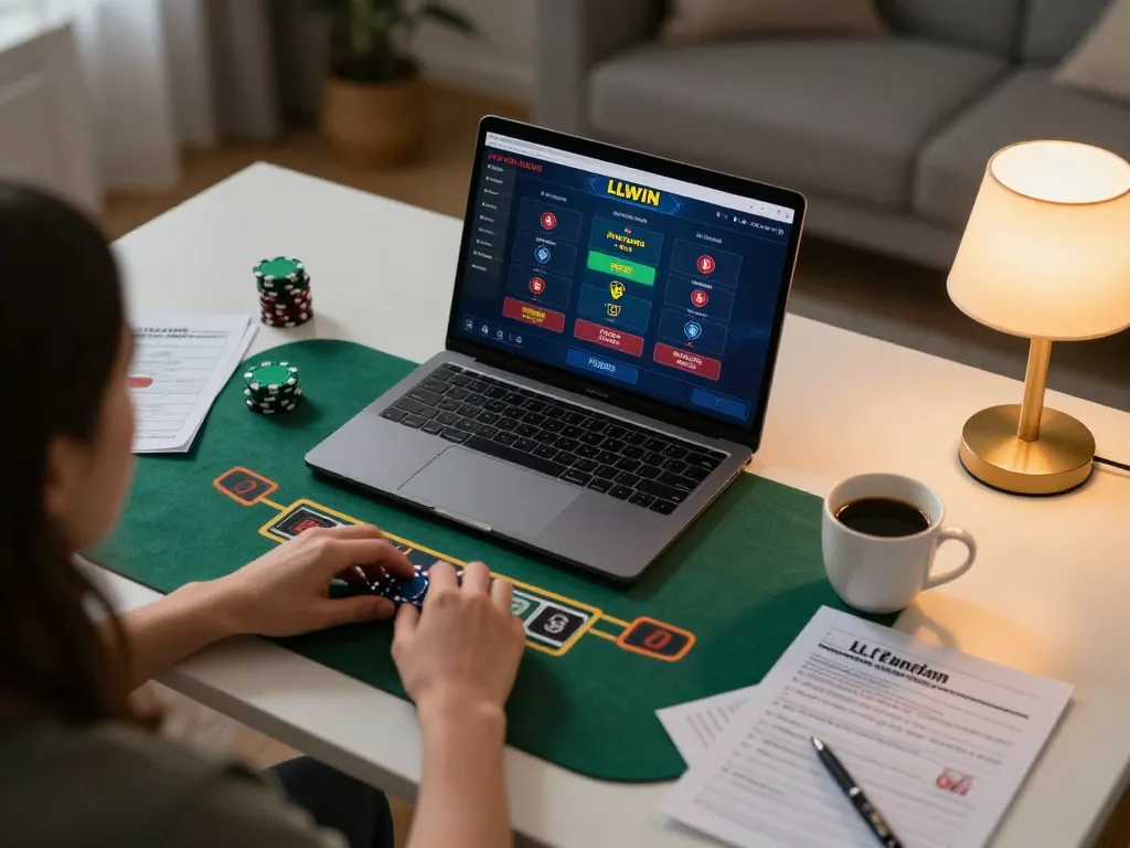Play blackjack online using the LLWIN Function for better gameplay control and strategy