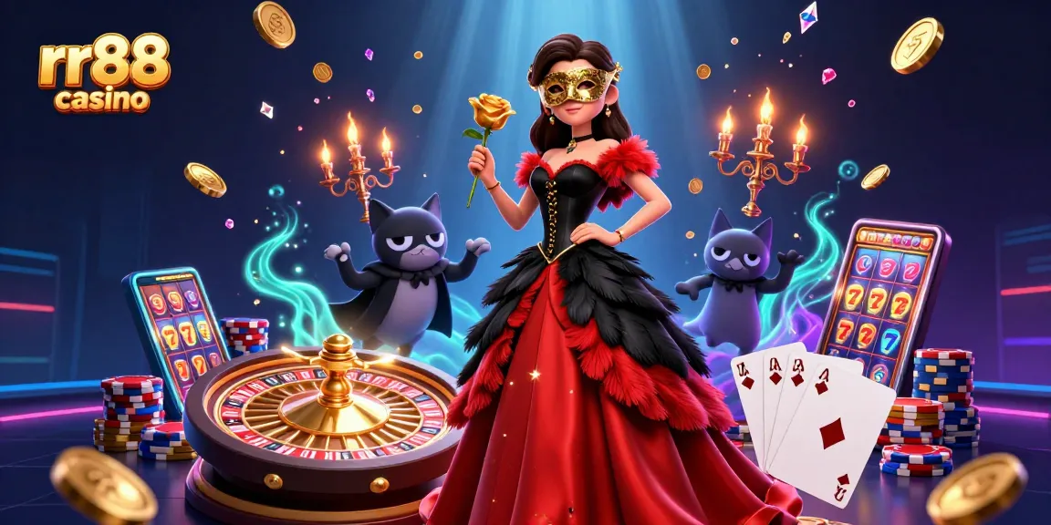 Experience the thrill at rr88 casino with vibrant characters, dynamic games, and winning potential.