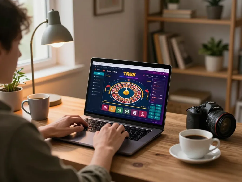 Engaging gameplay on TR88 online platform with home setting and strategic betting