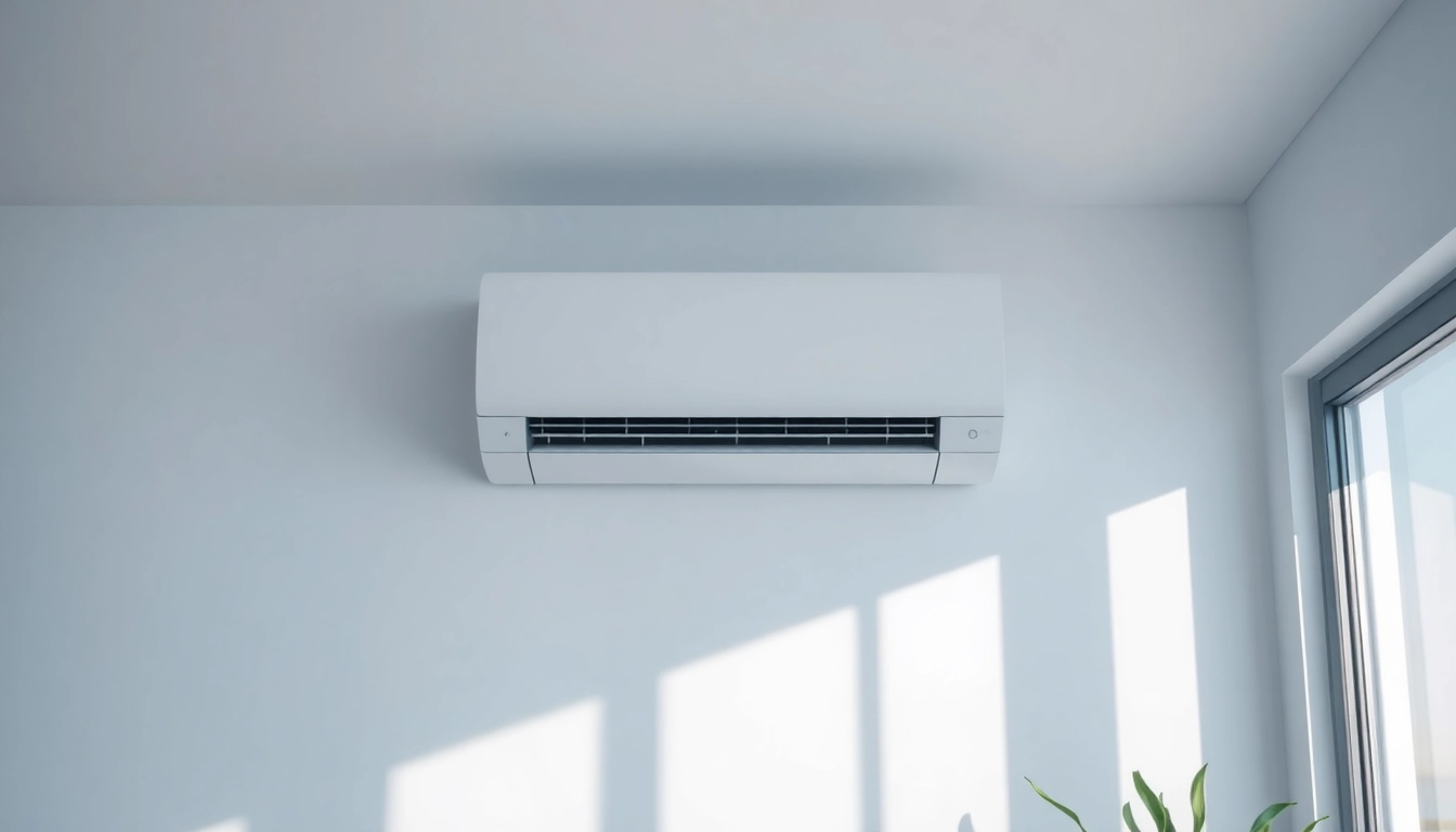 Effortlessly Klimaanlagen installieren lassen with a modern air conditioning unit, designed for optimal comfort.