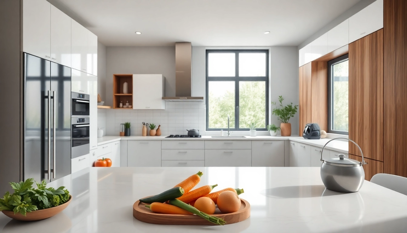 Küchenstudio in Frankfurt am Main mit modernem Design und eleganter Ausstattung.