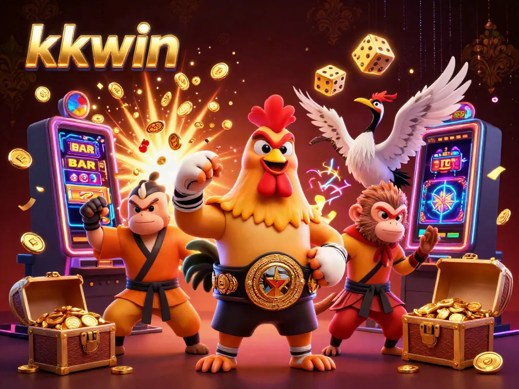Engage in thrilling gaming adventures at kkwin with vibrant characters and jackpot excitement.