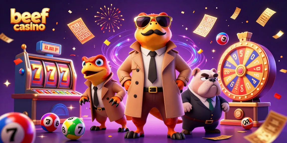 Beef Casino: Spieler gewinnen mit spannenden Spielautomaten und Aktionen.
