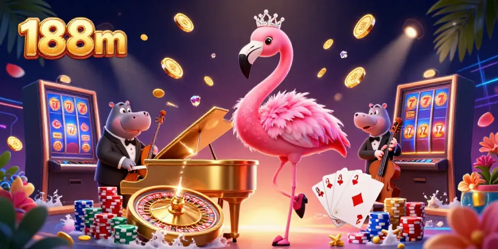 Start winning at 188m with exhilarating games featuring vibrant casino characters and dynamic elements.