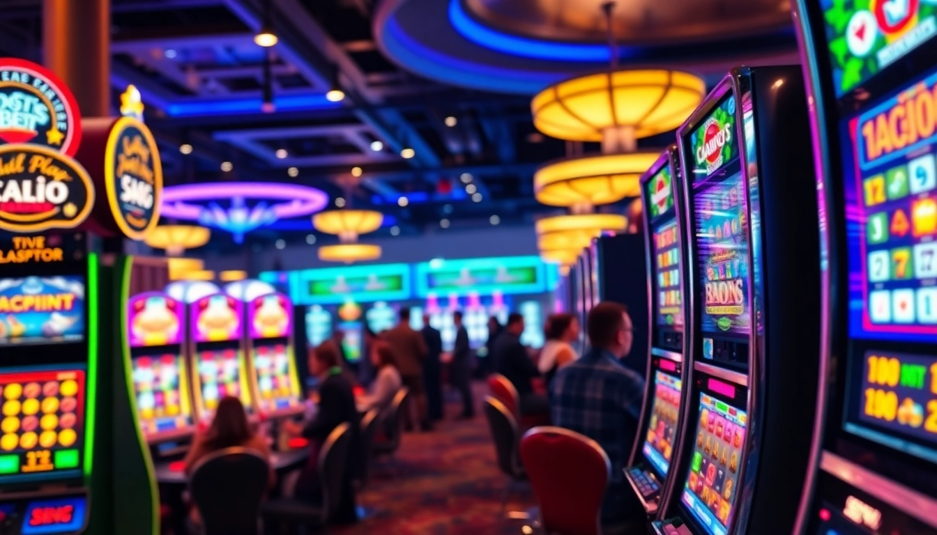 LolaJack Casino bietet aufregende Spielerlebnisse mit lebhaften Spielautomaten und einer einladenden Atmosphäre.