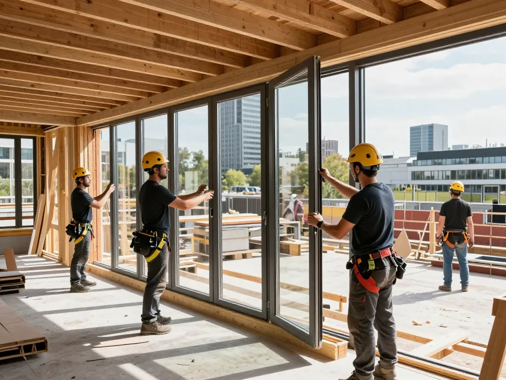 fensterbau düsseldorf Installation von energieeffizienten Fenstern durch erfahrene Handwerker