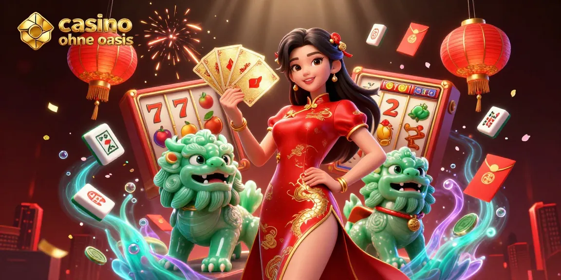 Experience exhilarating slots action at casino ohne oasis with vibrant visuals and characters.