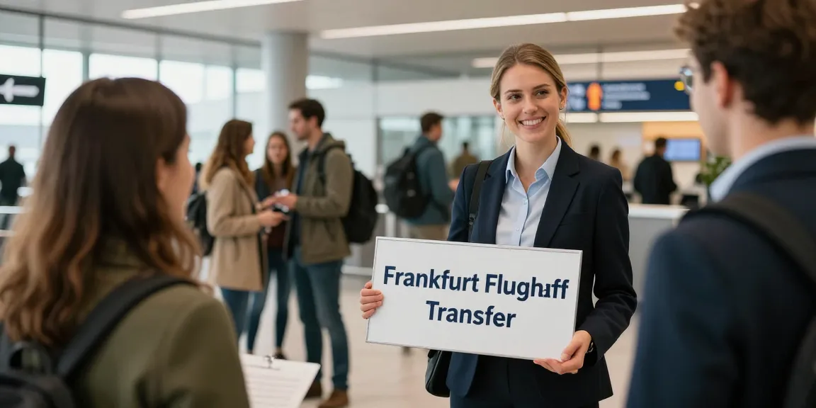 Professioneller Chauffeurservice Frankfurt Flughafen - zuverlässiger Transfer mit lokalem Anbieter.