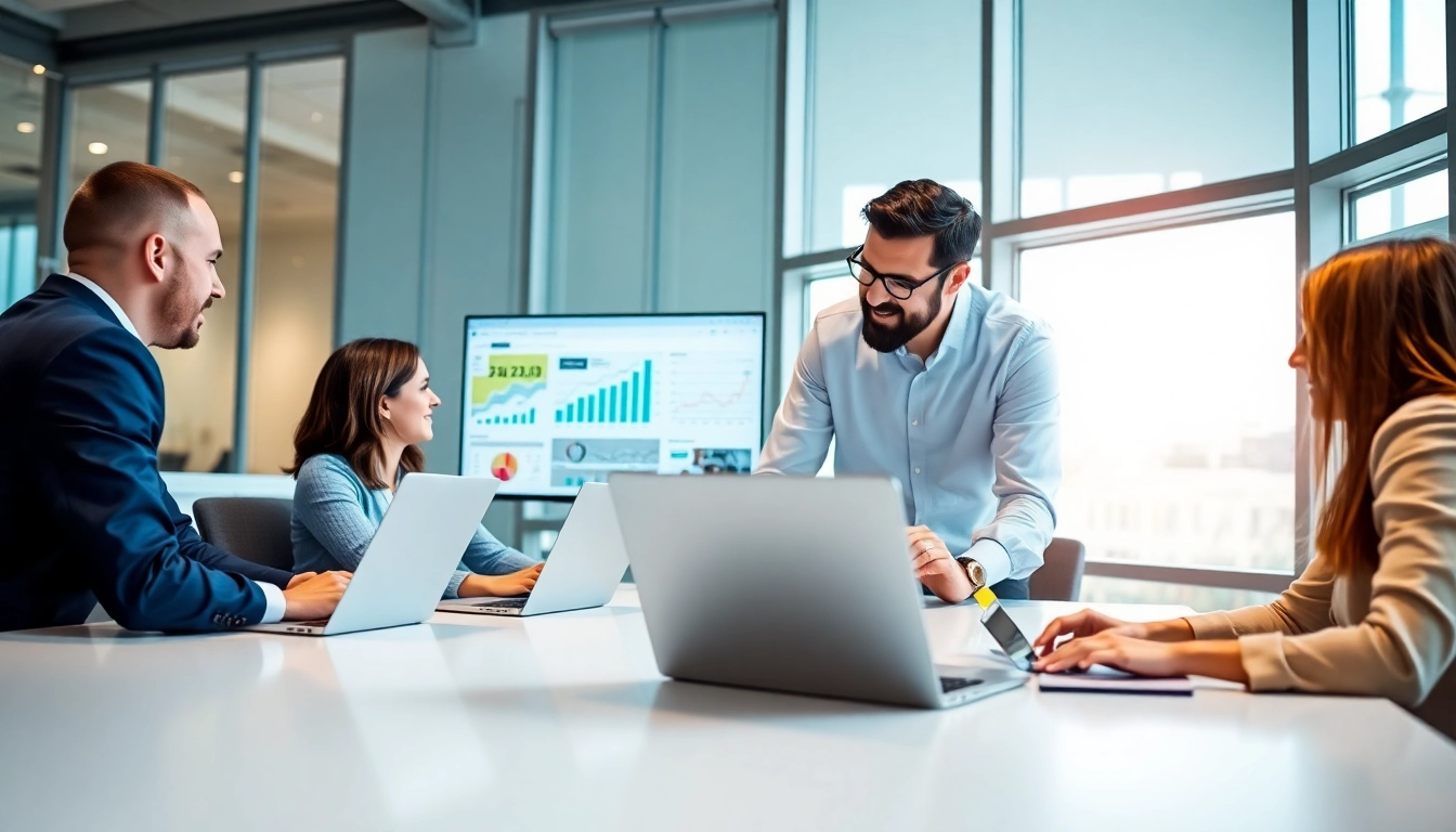 SEO Beratung in einem Meeting mit Klienten zur Optimierung der Internetpräsenz.