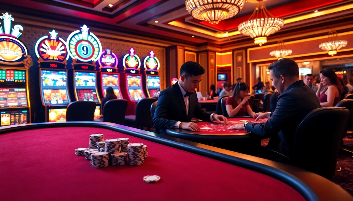 Experience the excitement of 9ph with vibrant casino games and elite poker tables.
