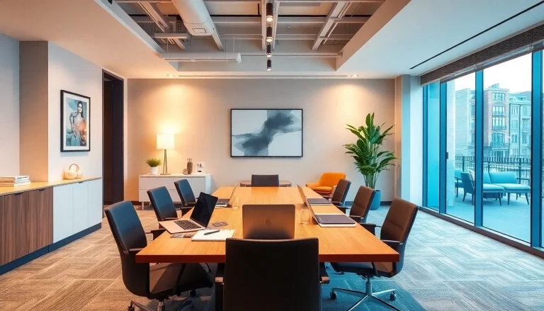 Professional consulting office emphasizing Unternehmensberatung München with modern decor and inviting atmosphere.