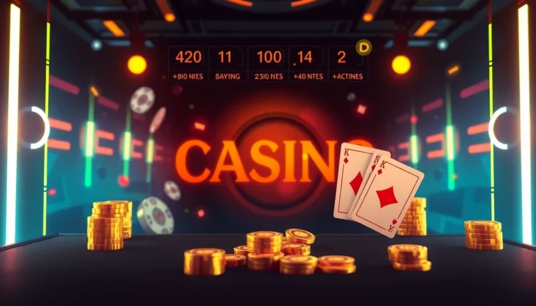 Casinos online deutschland: Spieler genießen ein spannendes Gaming-Erlebnis mit modernen Spielkarten und Jetons.