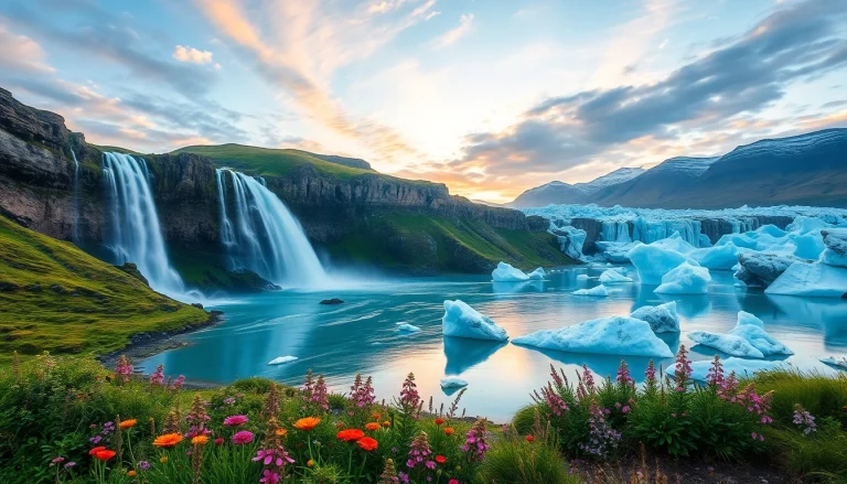 Erleben Sie die majestätische Schönheit Islands mit der Wasserfallkulisse von Gullfoss während Ihrer Reise nach Island.