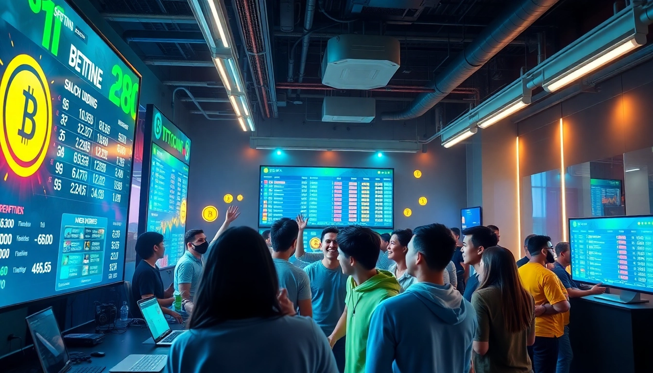 Discover top crypto sports betting sites through a visually engaging online betting interface showcasing cryptocurrencies.