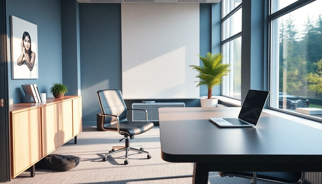 Headhunter Nürnberg office design showcasing a modern workspace.