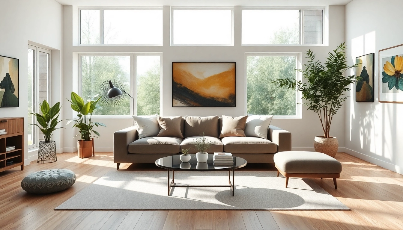 Modernes Wohnzimmer mit durchdachter Raumgestaltung und eleganter Einrichtung.