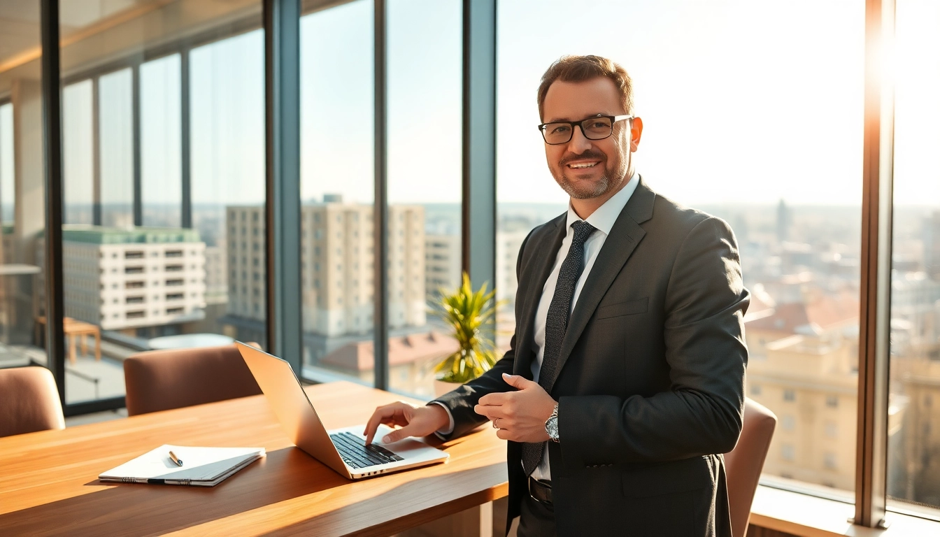 Headhunter Saarbrücken vermittelt Führungskräfte in einem modernen Büroumfeld.