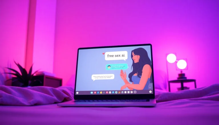Engaging chat interface showcasing free sex ai interactions in a cozy virtual environment.