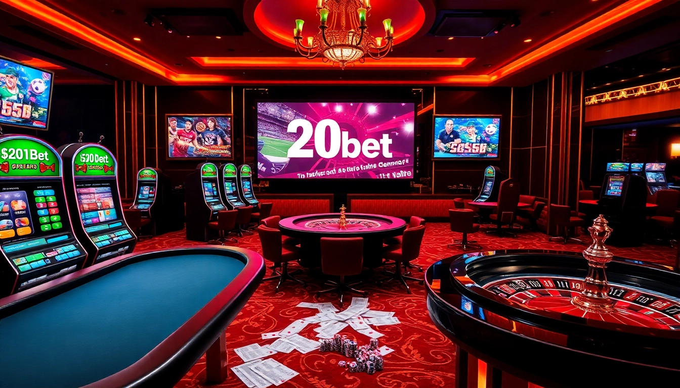 Experience high-stakes action at 20bet with vibrant tables and exciting betting options.