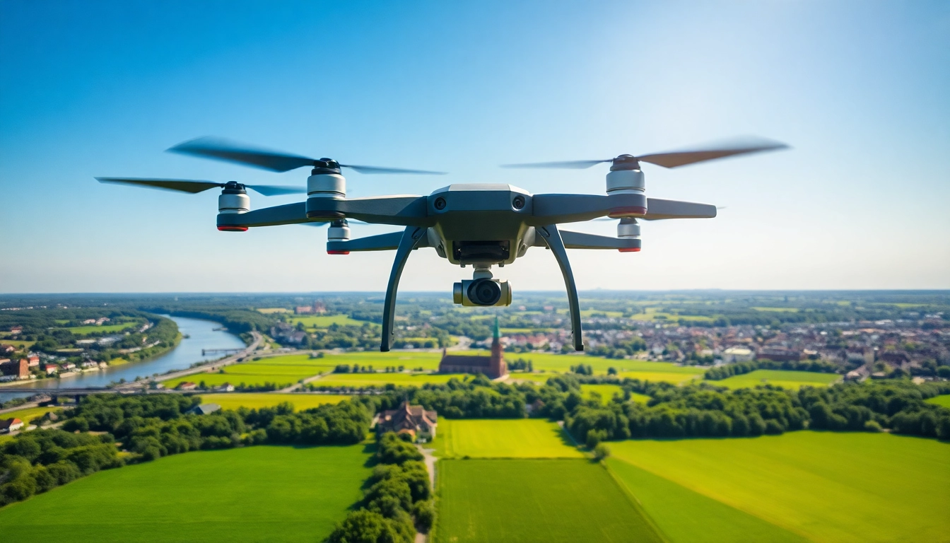 Drohnenaufnahmen Brandenburg zeigen atemberaubende Luftansichten von Brandenburgs Landschaften.