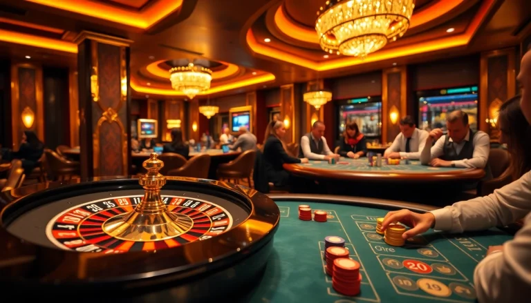 Engaging players at a professional casino table, highlighting excitement with https://kuwinzhz.com/
