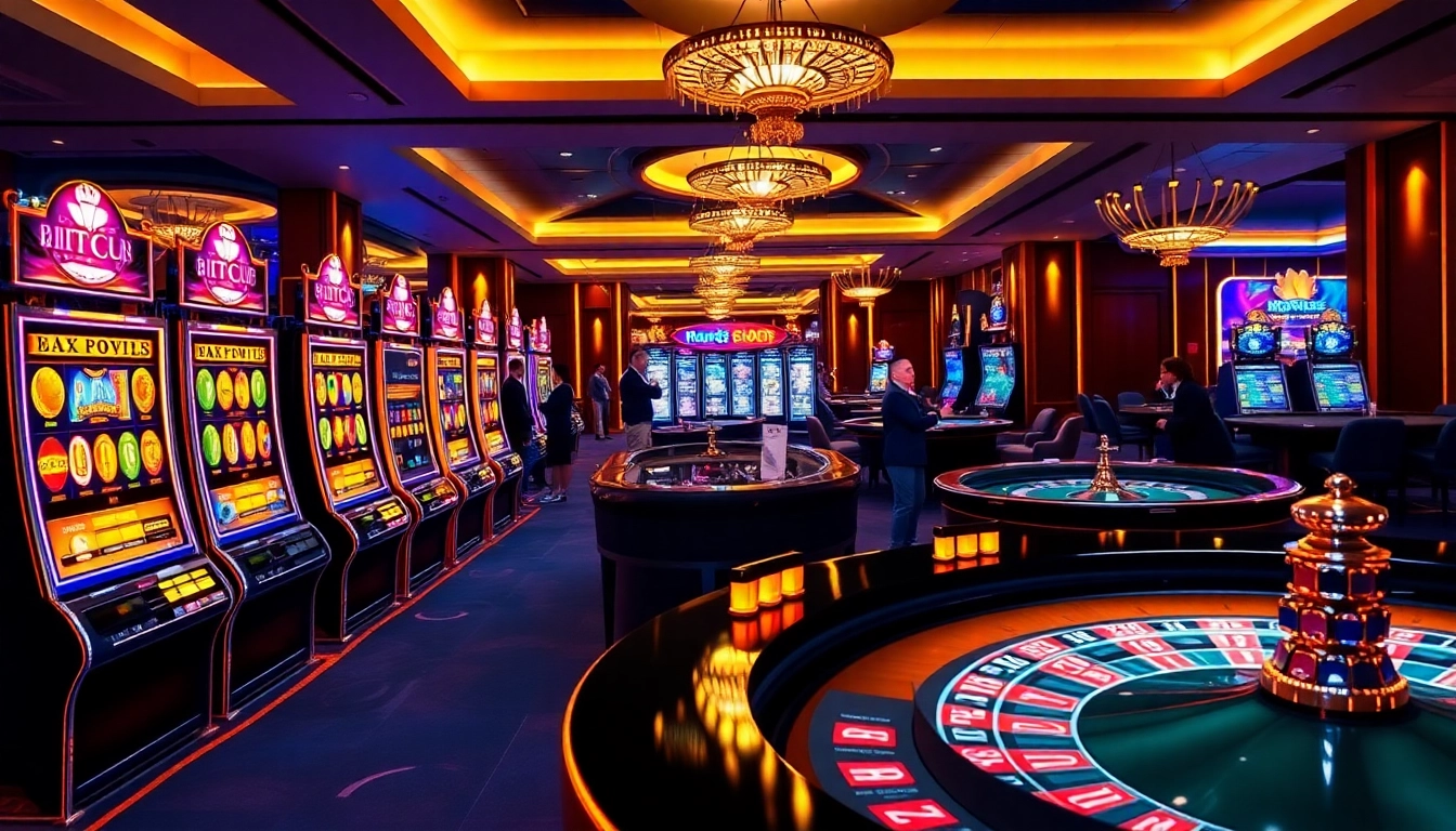 Experience thrilling gameplay at hitclub com with vibrant slot machines and exciting table games.