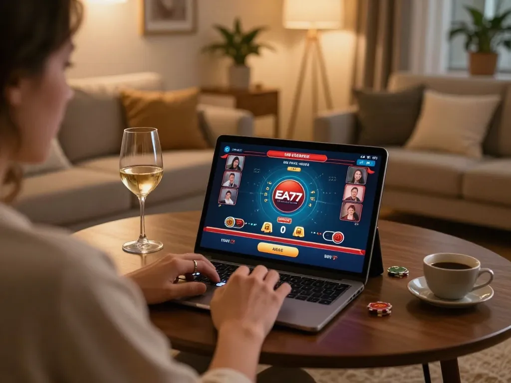 Experience live dealer gaming at https://ea77.lat/ with a cozy home atmosphere.