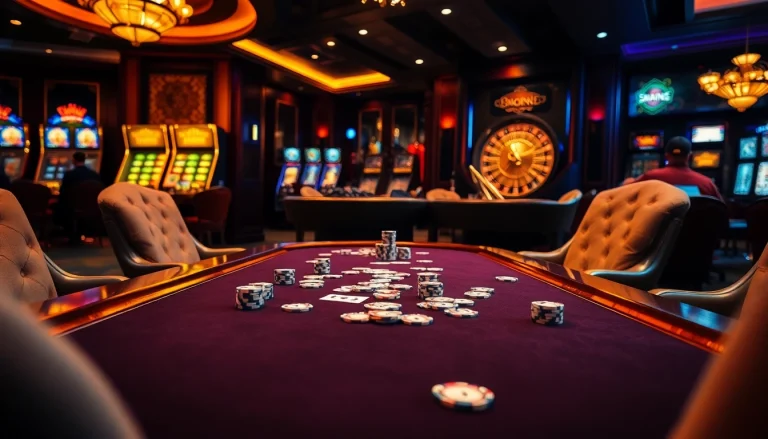 Experience the thrilling world of gambling with a Plagiat Scan-themed luxurious poker table setup.