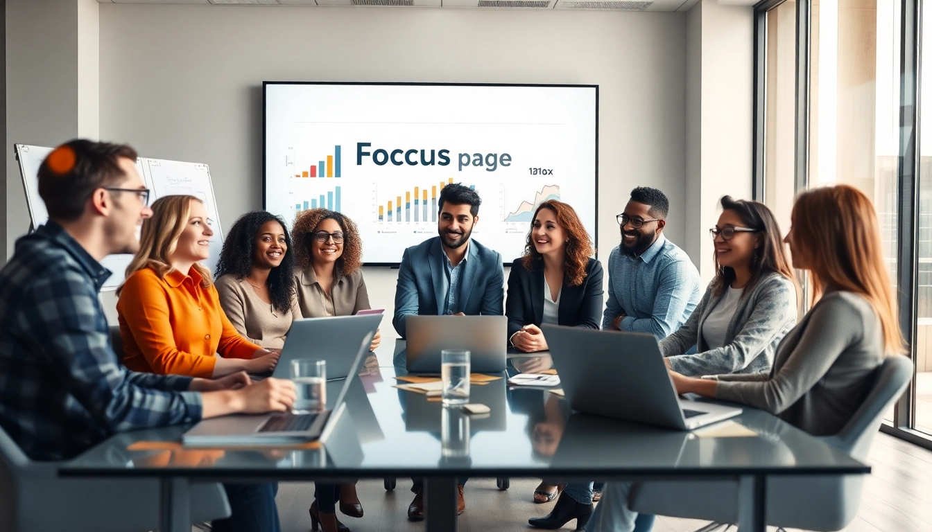 Professionelles Rekrutierungsteam diskutiert Strategien auf einer Fokus-Seite für effiziente Verkaufsanwerbung.