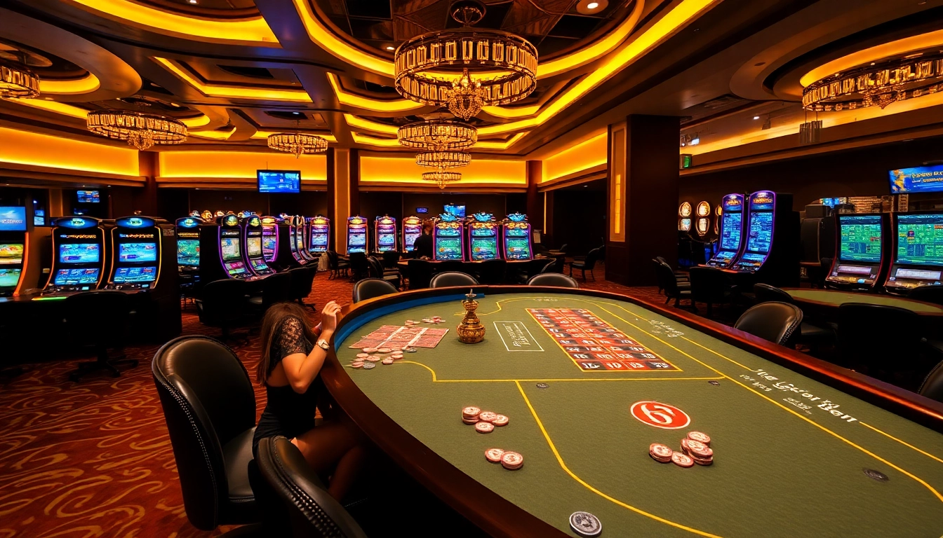 Experience the thrill of casino gaming at twin68.gr.com with vibrant slot machines and interactive poker tables.