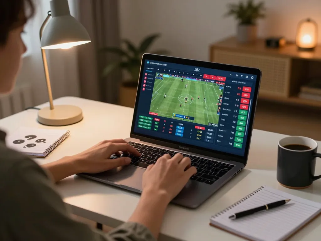 Engaging user experience at sin88 with live sports betting interface during an exciting match