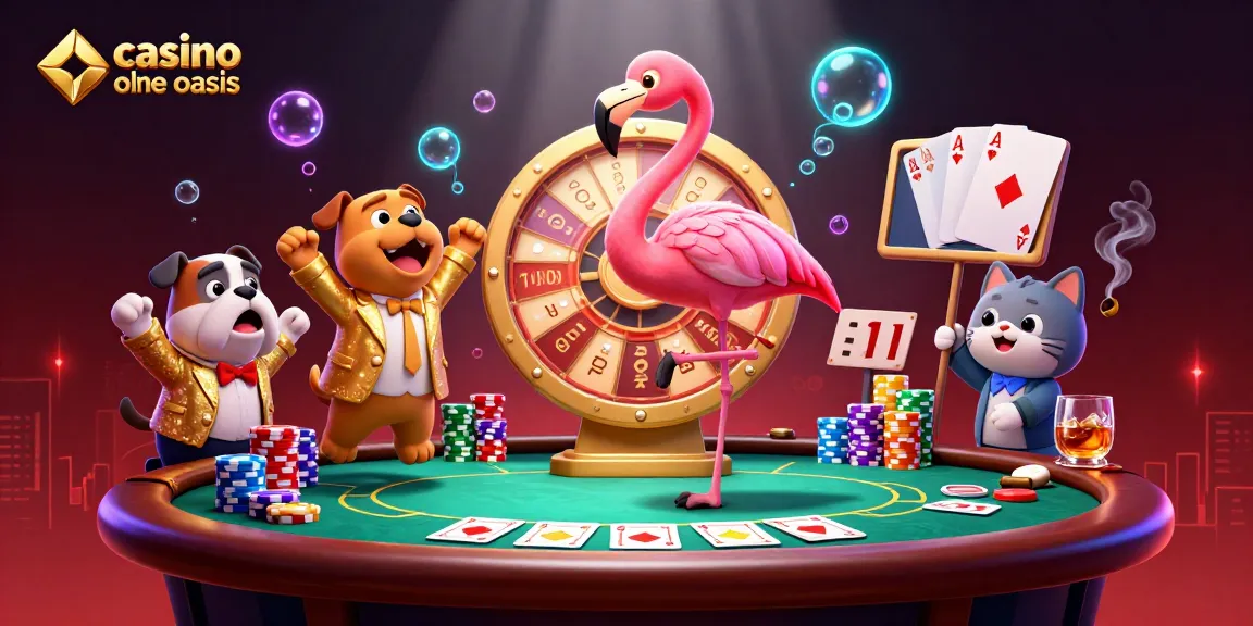 Experience exciting wins in a casino ohne oasis with dynamic gaming elements and vibrant characters.