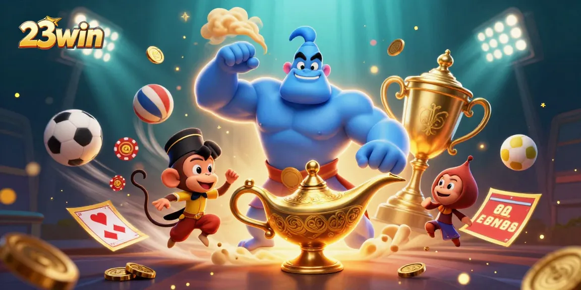 Experience thrilling gameplay at 23win with vibrant characters and dynamic casino elements.