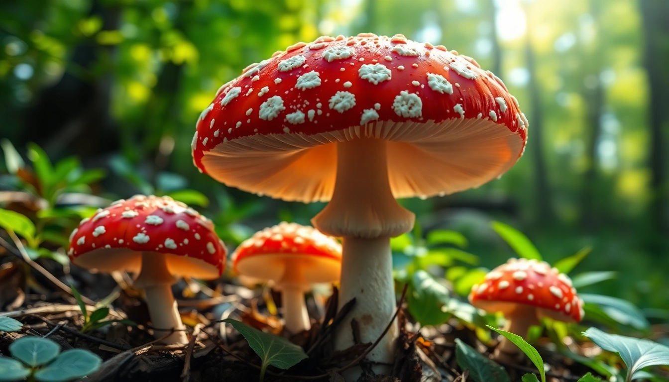 Jetzt fliegenpilz kaufen: Hochwertige, handverlesene Fliegenpilze im natürlichen Ambiente related image