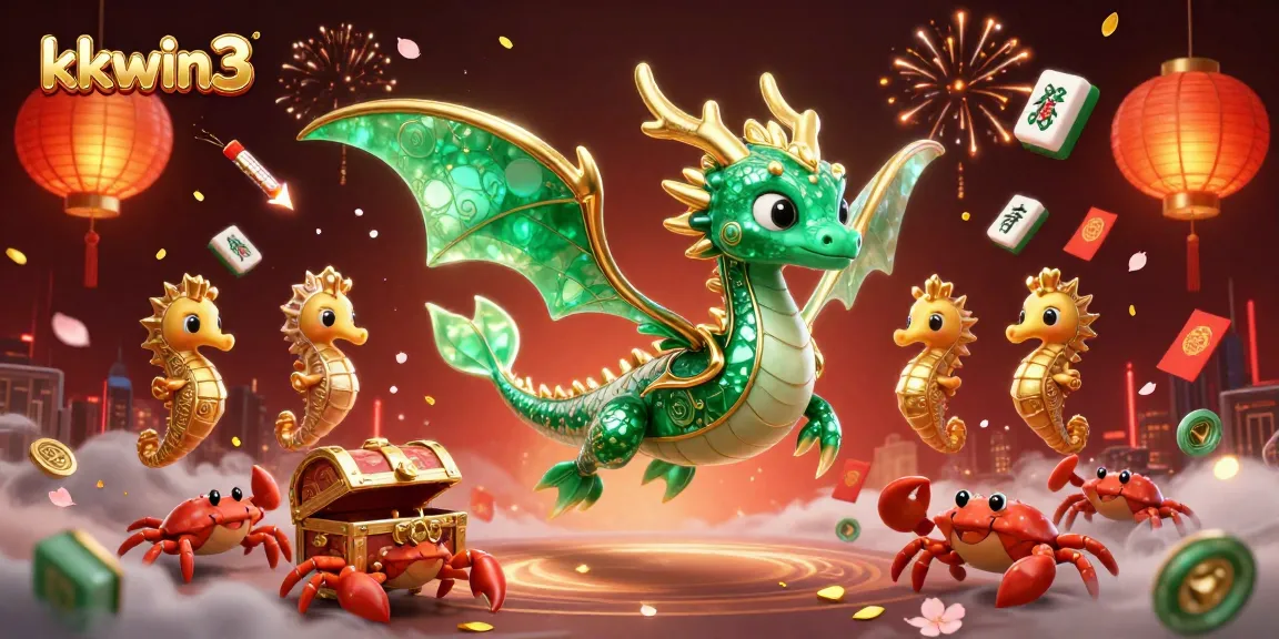Immerse in the exciting world of kkwin3 with dynamic 3D casino elements and vivid illustrations.